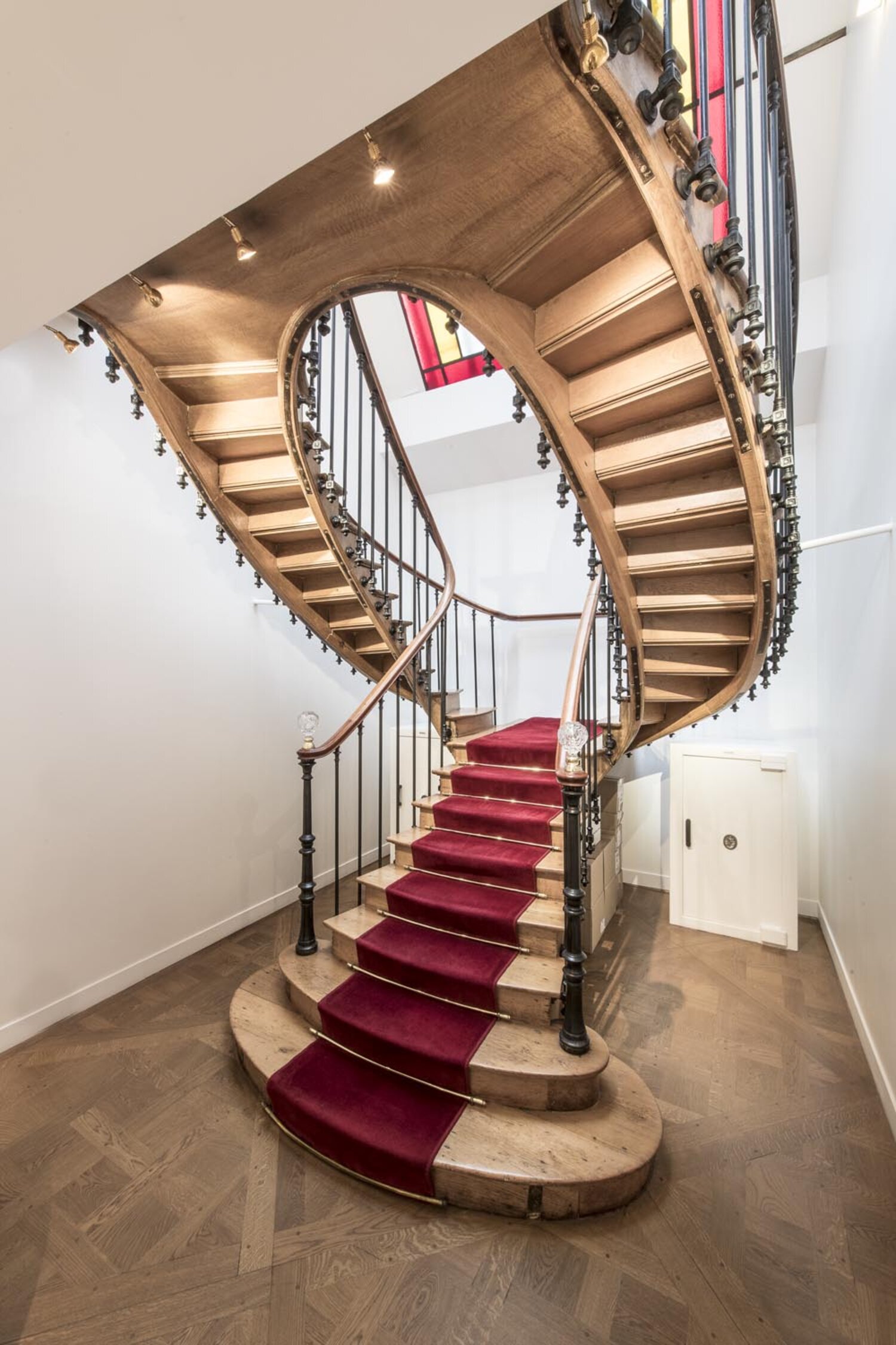 L&rsquo;escalier de la boutique La Postale